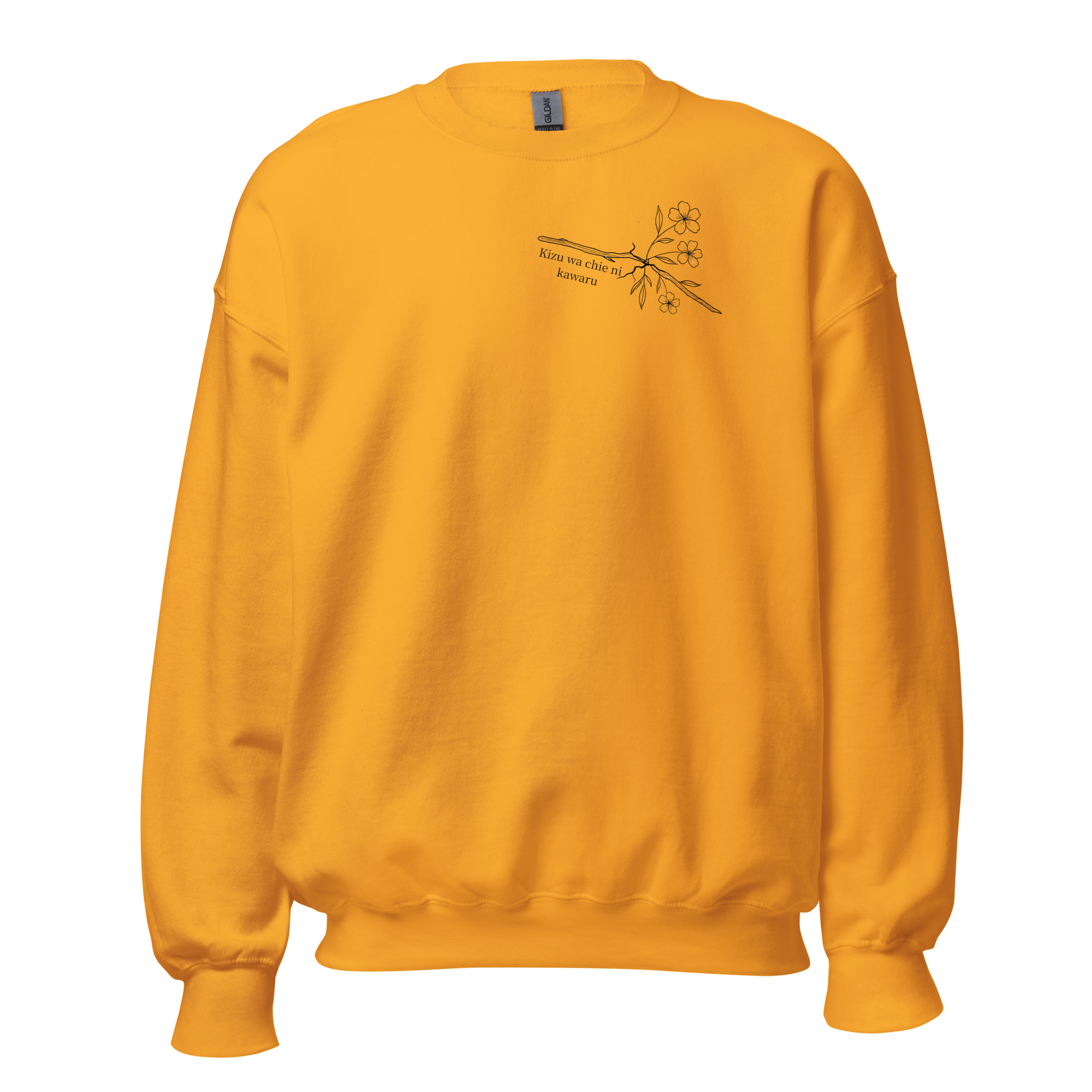 kitsu sweatshirt gold