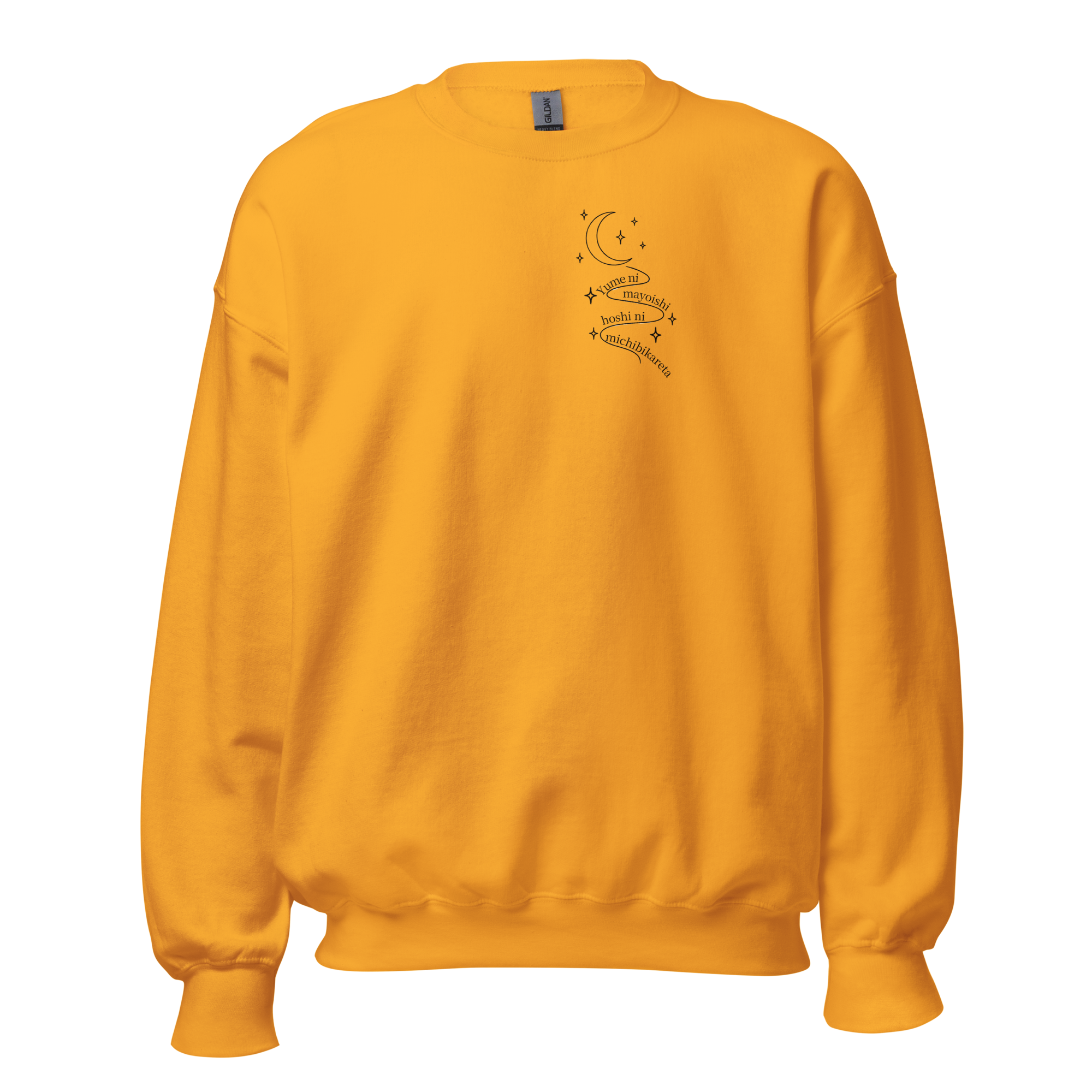 kitsu sweatshirt gold 