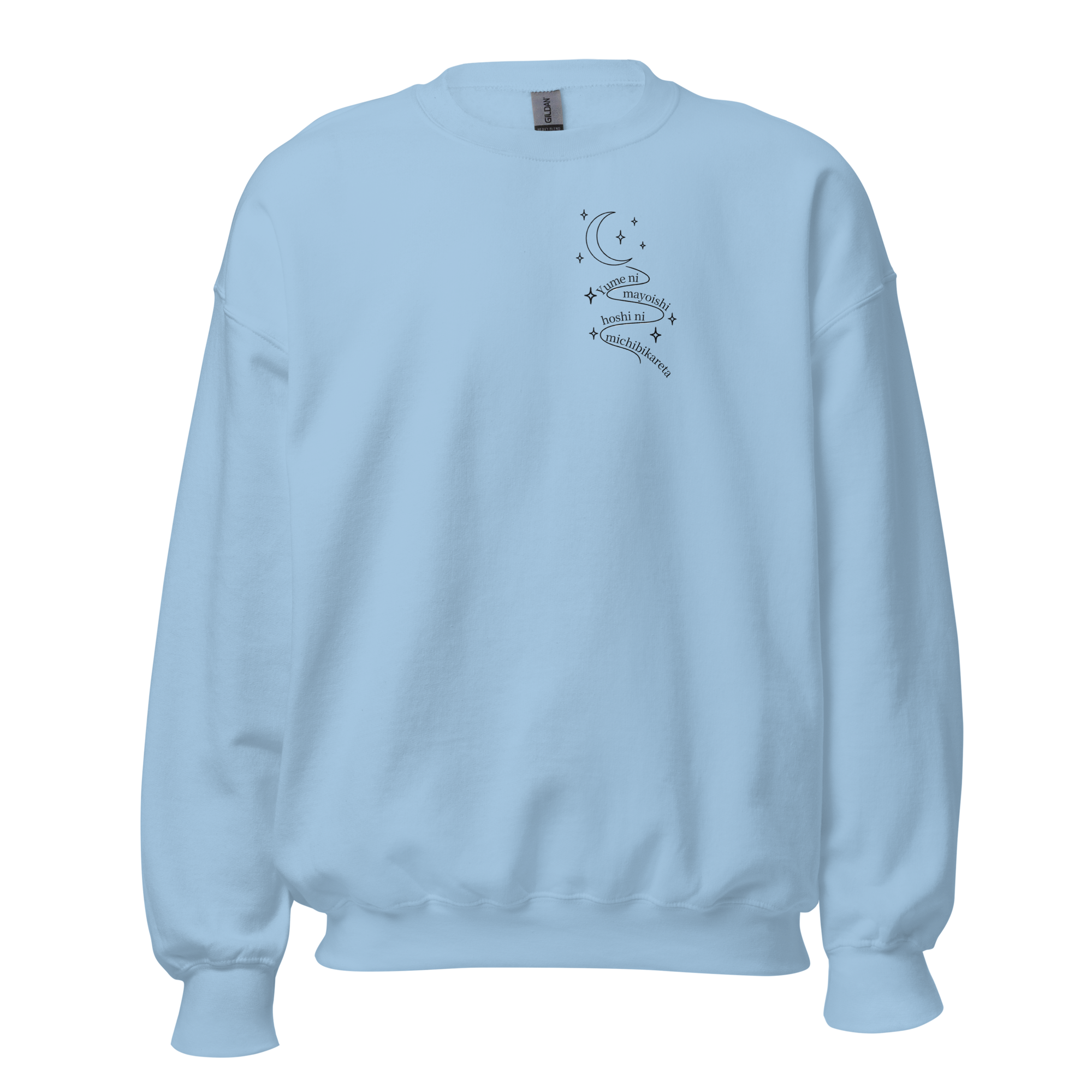 kitsu sweatshirt light blue