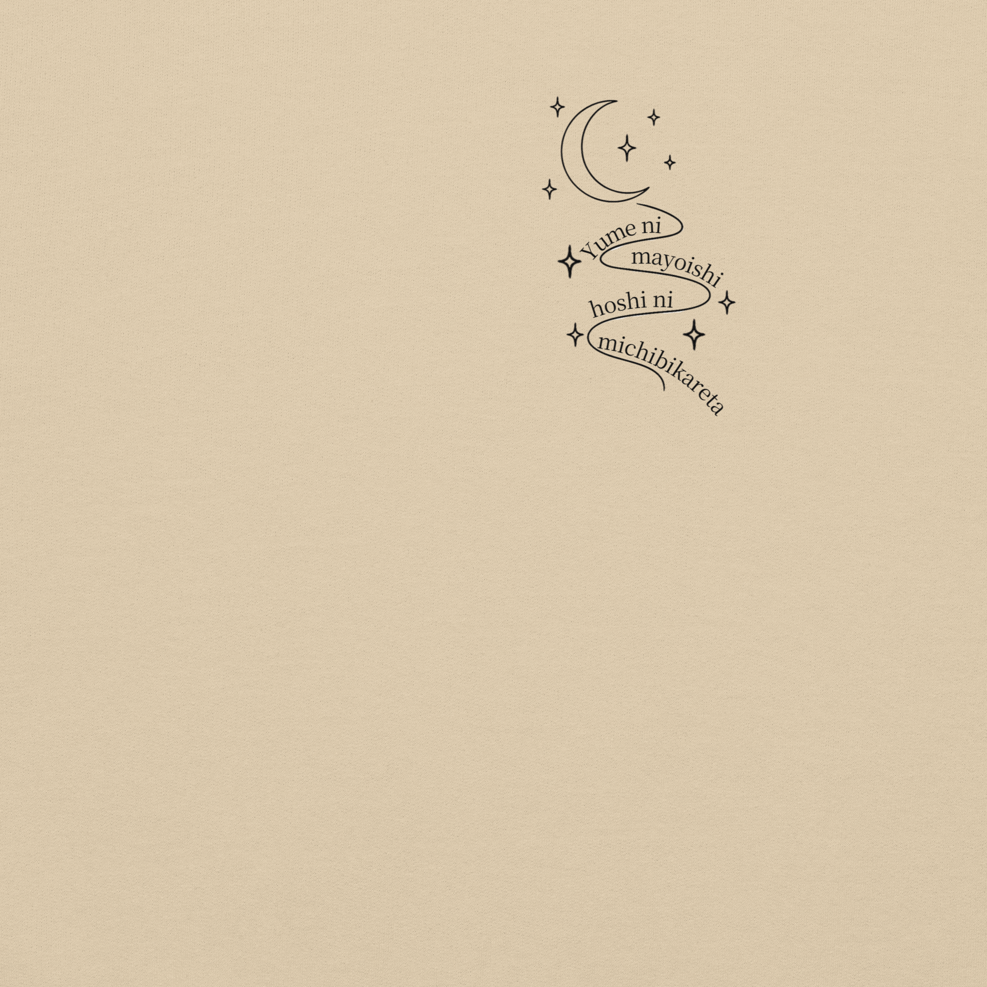 kitsu sweatshirt sand