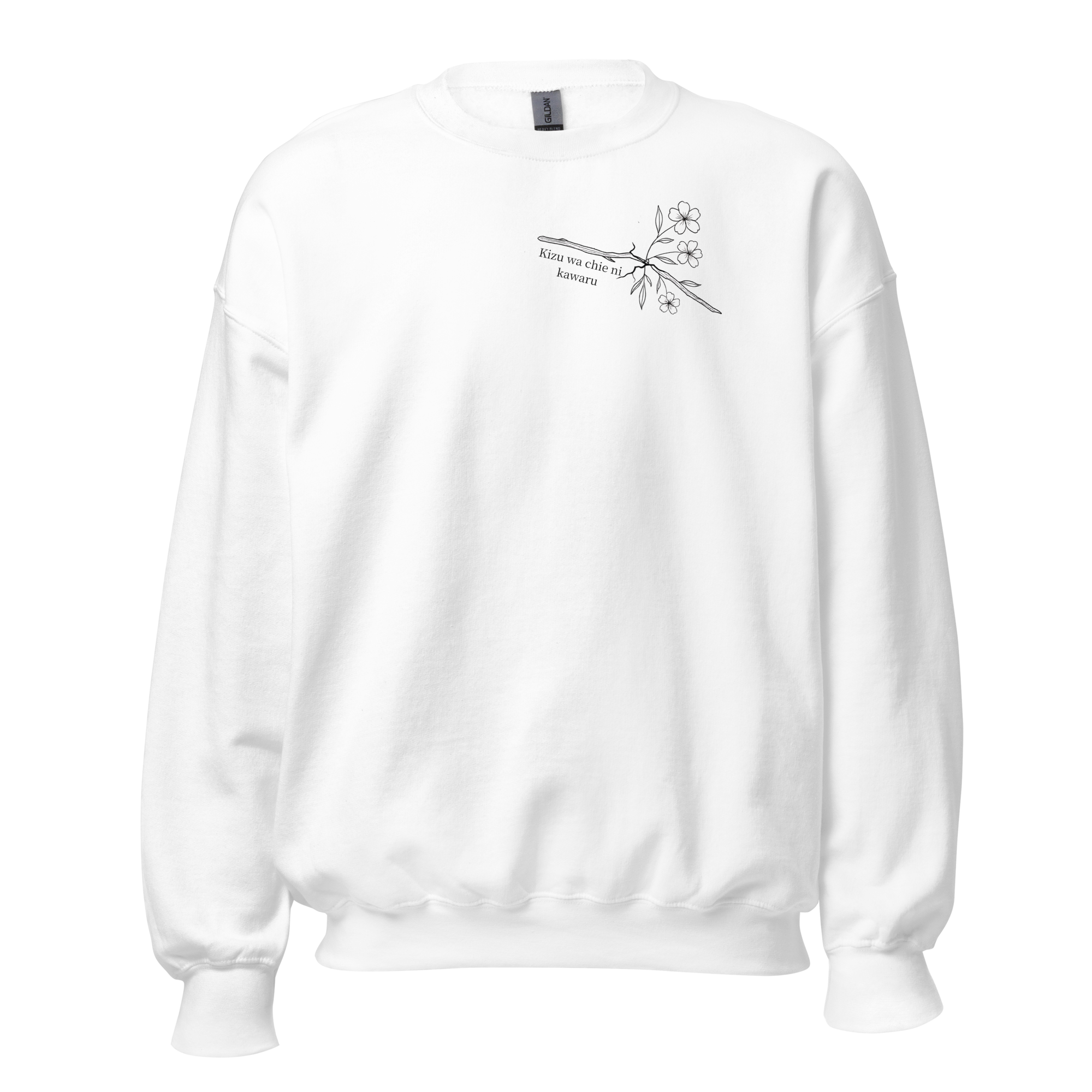 kitsu sweatshirt white