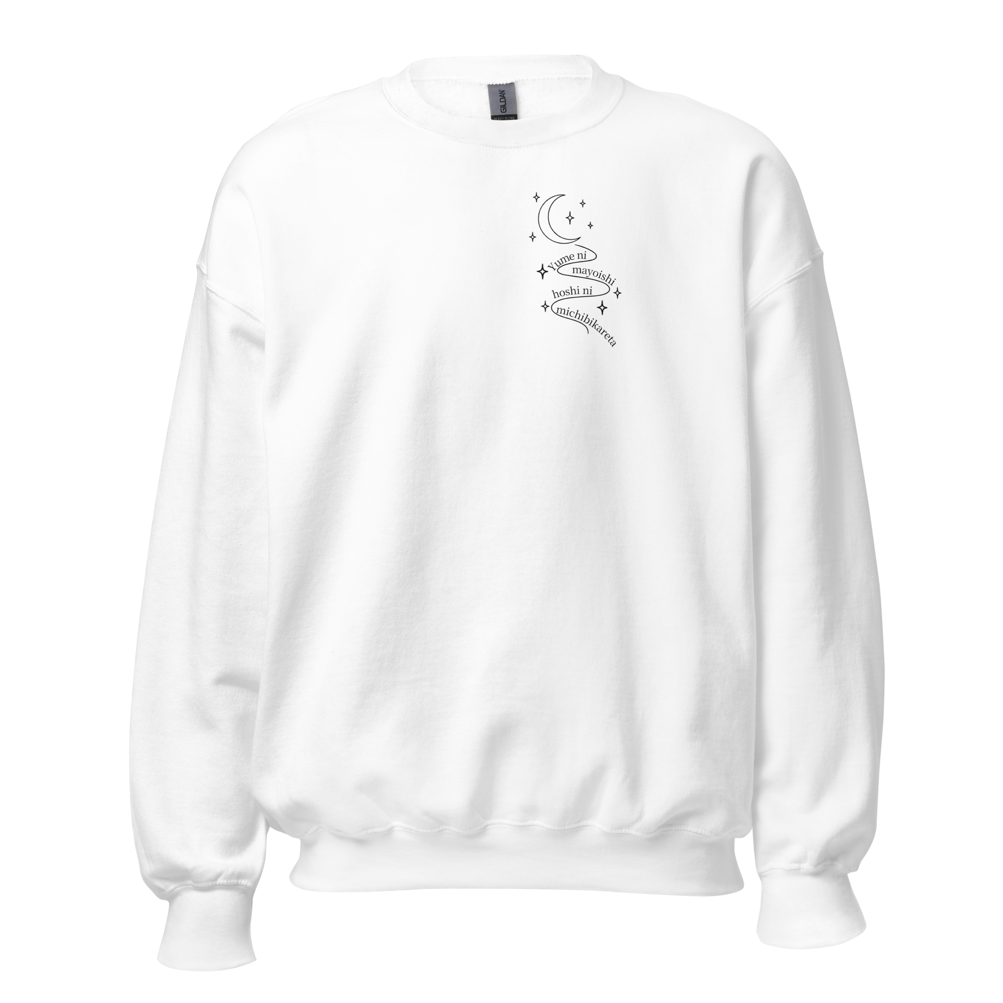 kitsu sweatshirt white