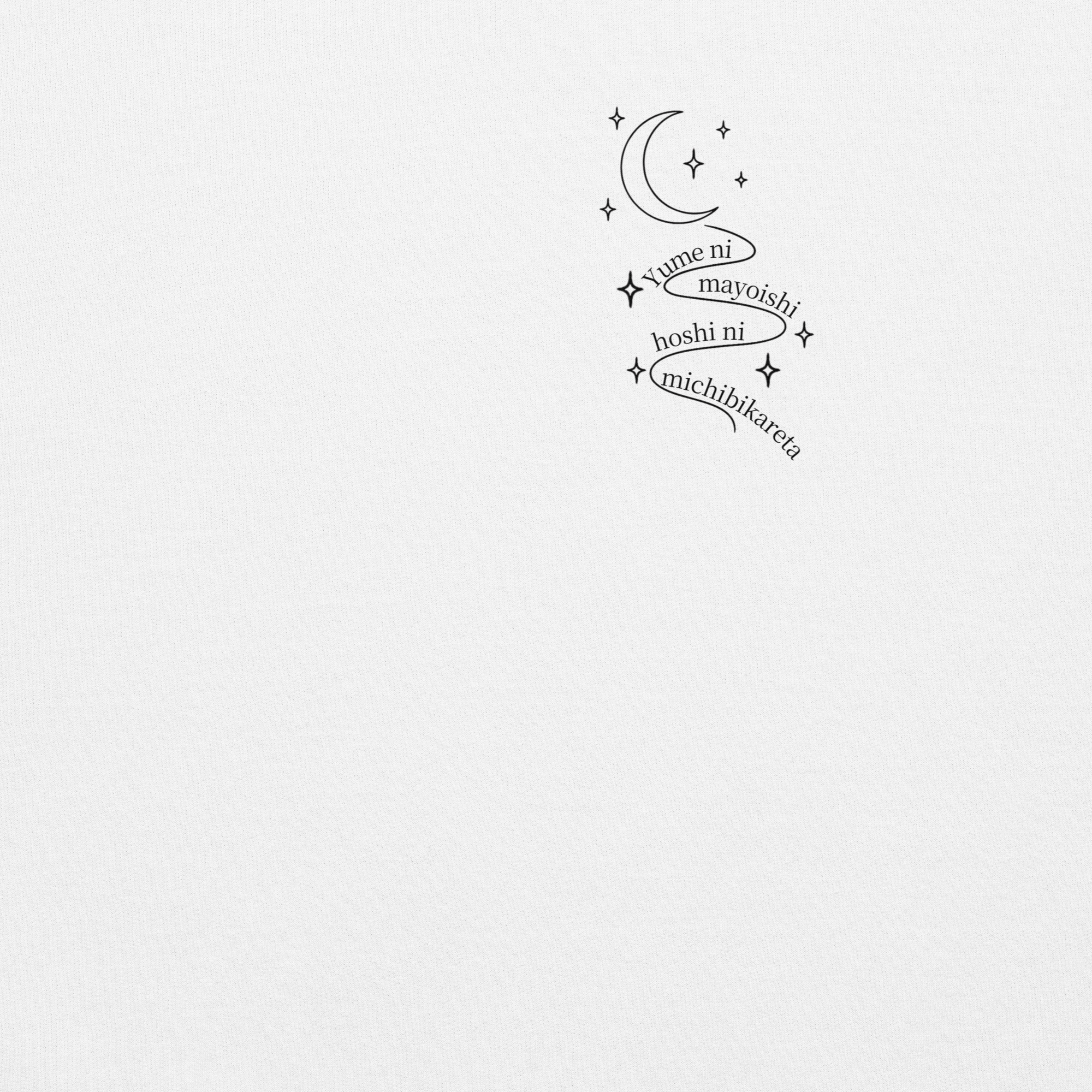 kitsu sweatshirt white