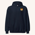 kitsu navy hoodie front