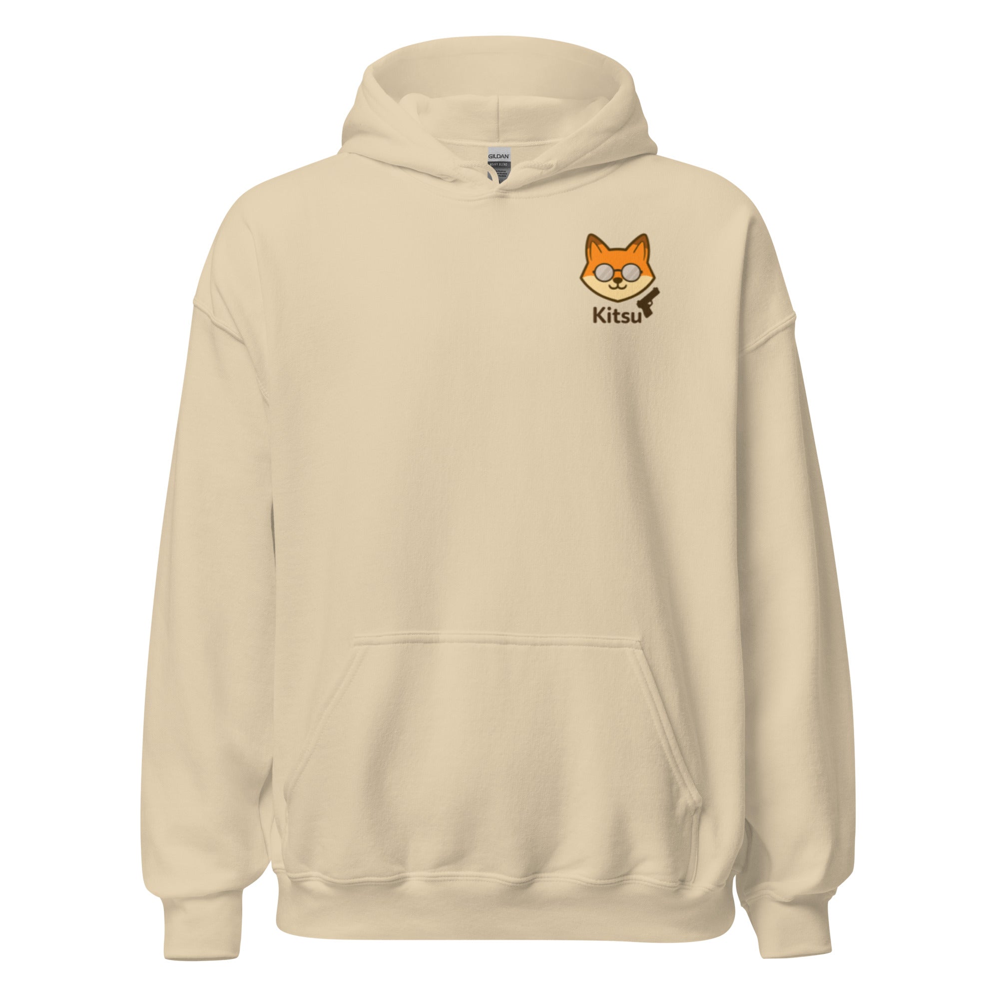 kitsu sand hoodie front