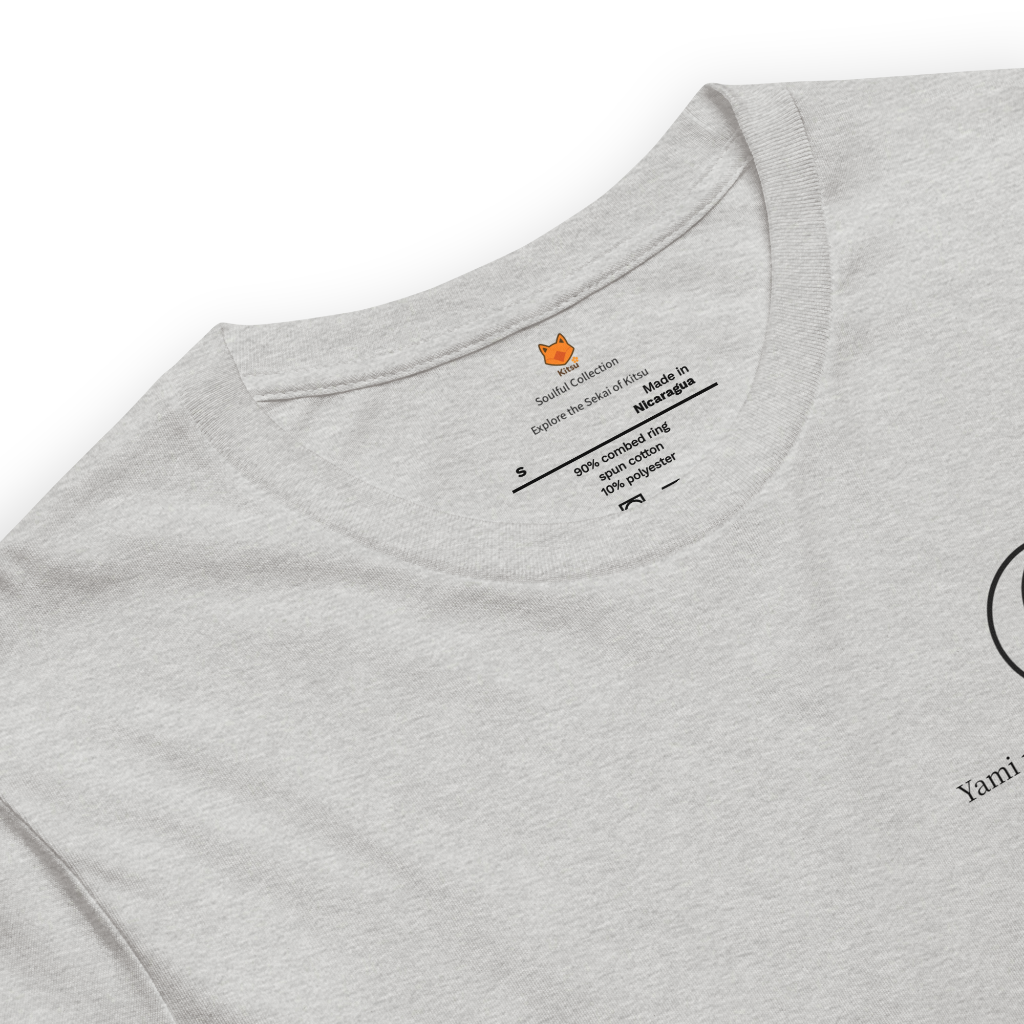 Kitsu athletic heather t-shirt
