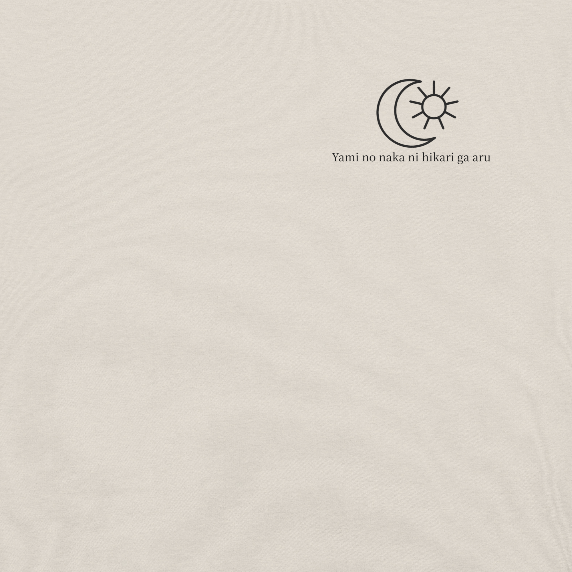 Kitsu heather dust t-shirt