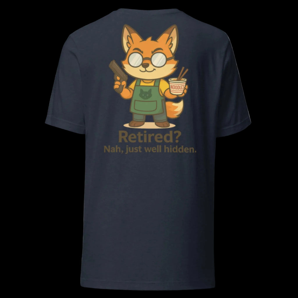 T-shirt cotton heather navy