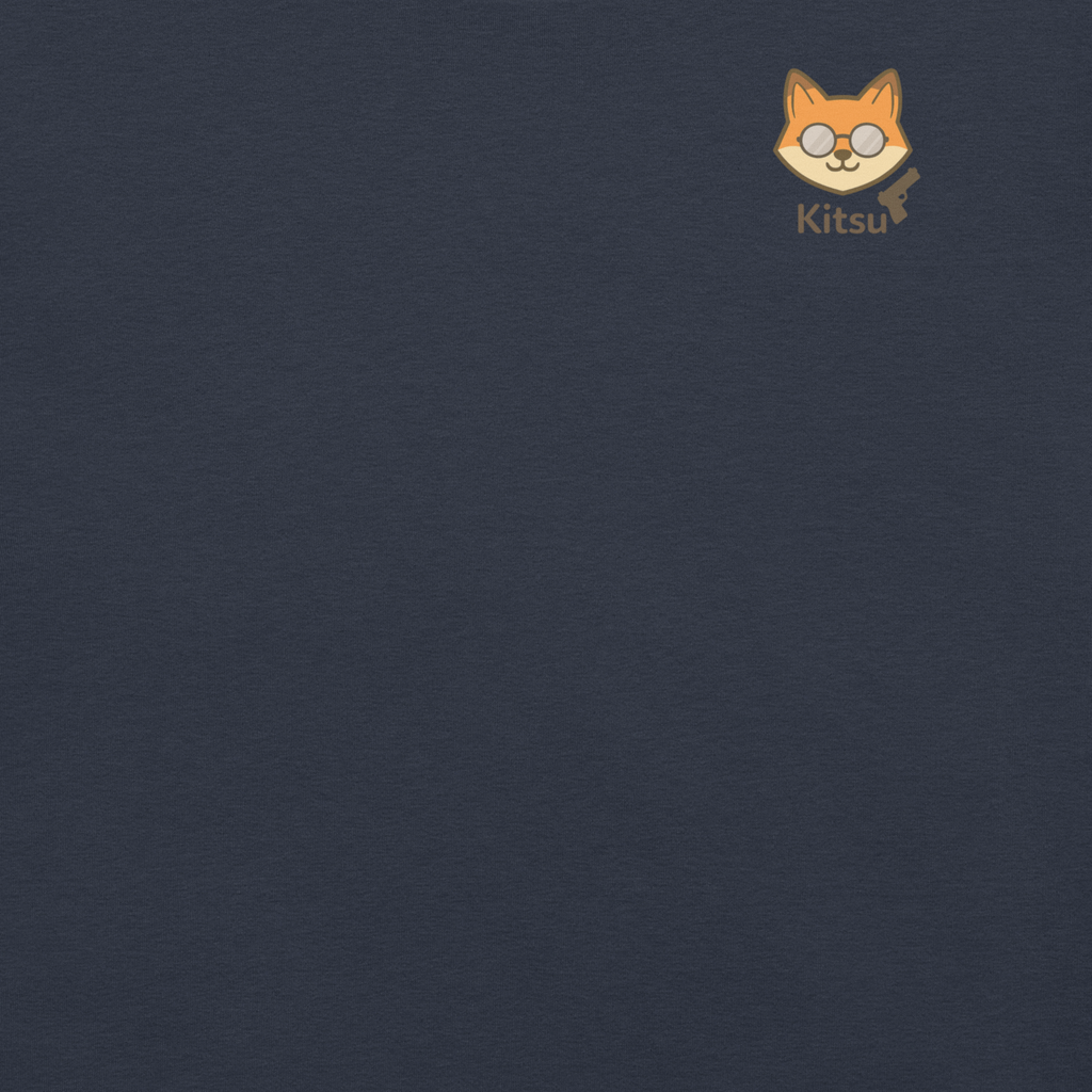 T-shirt cotton heather navy