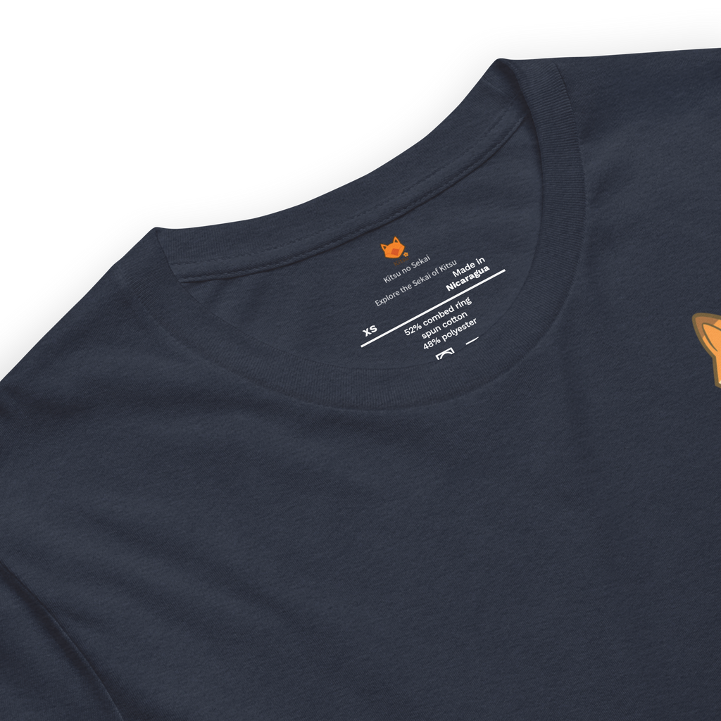 T-shirt cotton heather navy