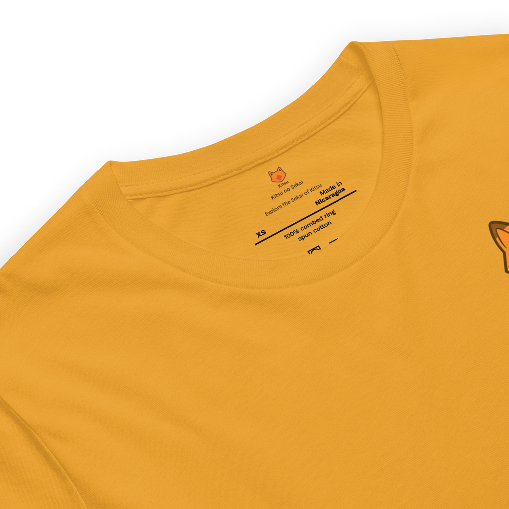 T-shirt cotton mustard