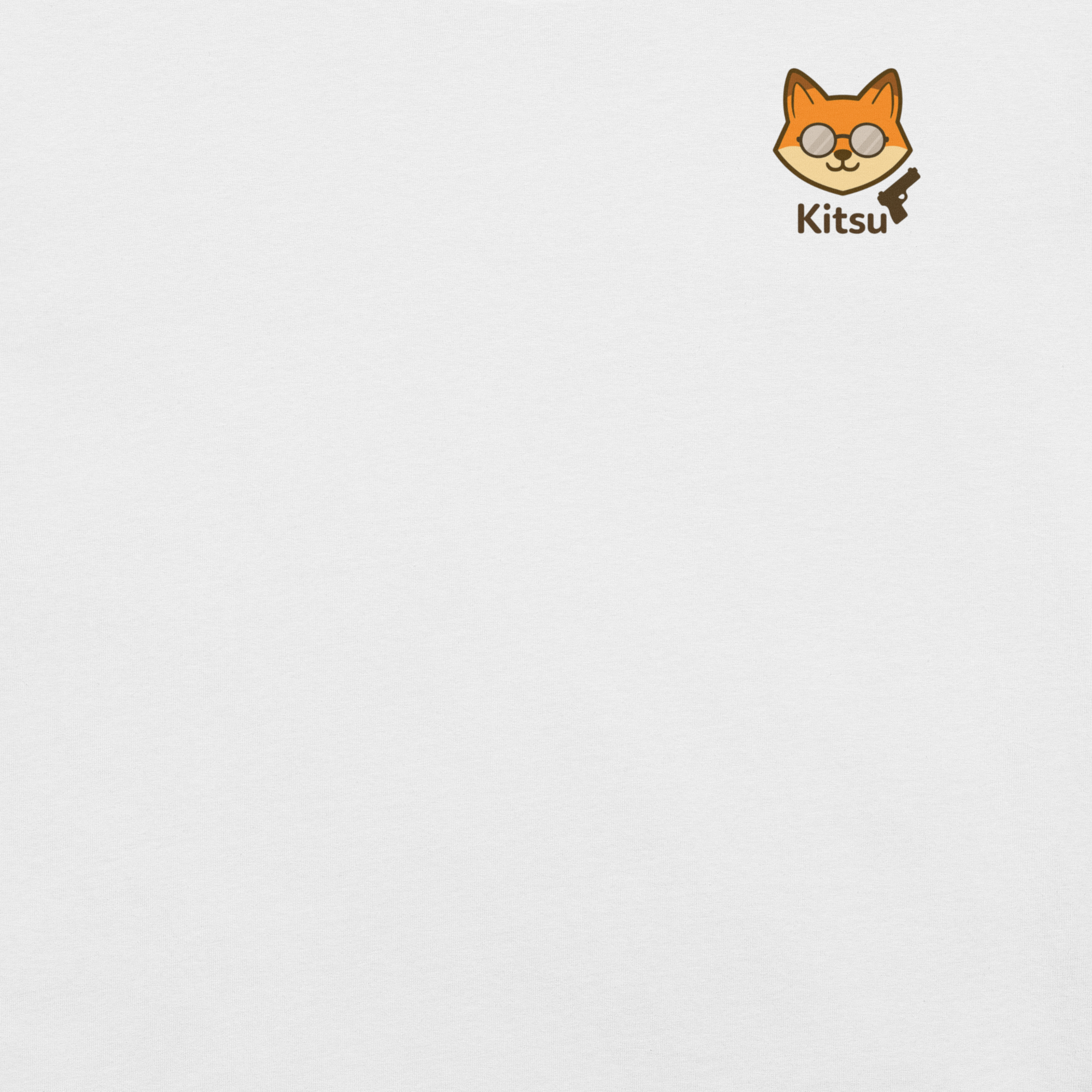 T-shirt cotton solid white blend